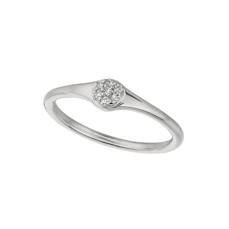 DIAMOND RING 14K GOLD (0.06 CTW) 2