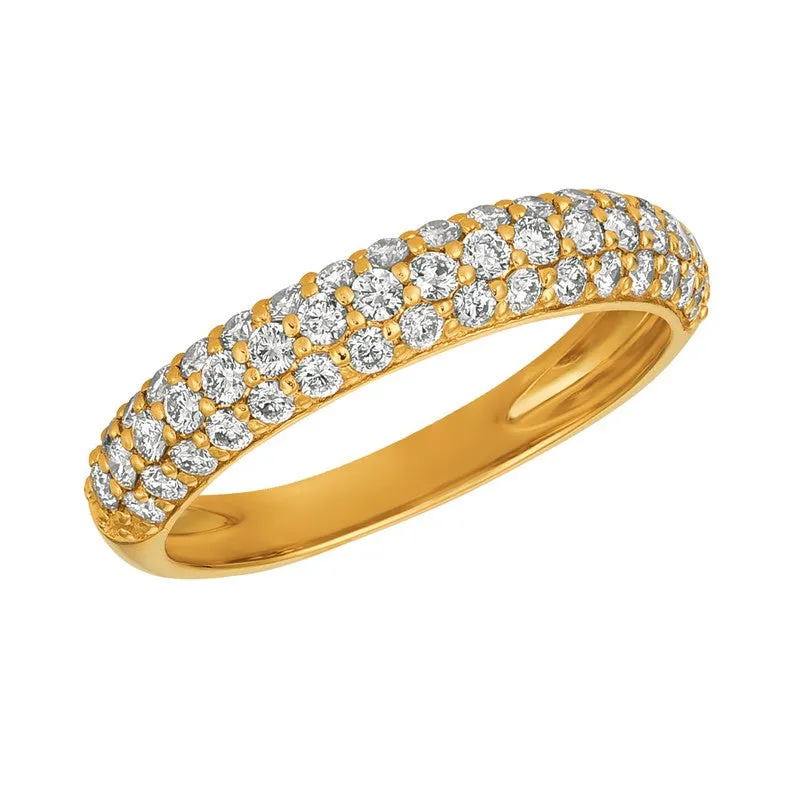 DIAMOND RING 14K GOLD (0.75 CTW) 22