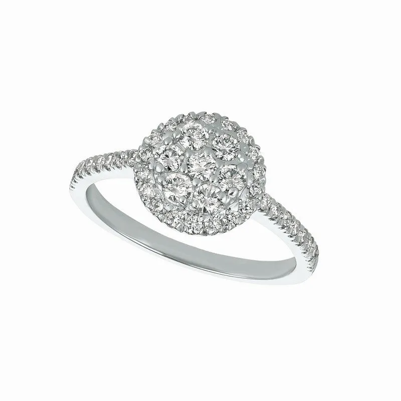 DIAMOND RING 14K GOLD (1 CTW) 11