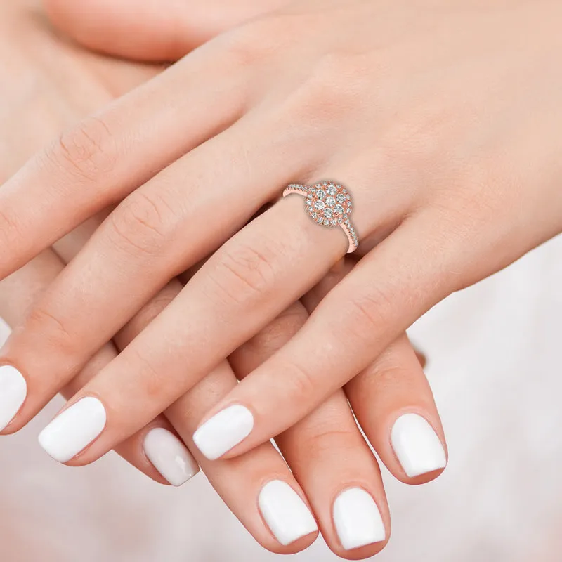 DIAMOND RING 14K GOLD (1 CTW) 11