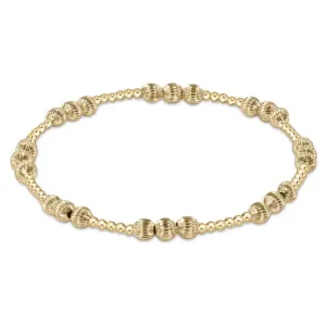 Dignity Joy 4mm Bead Bracelet Gold