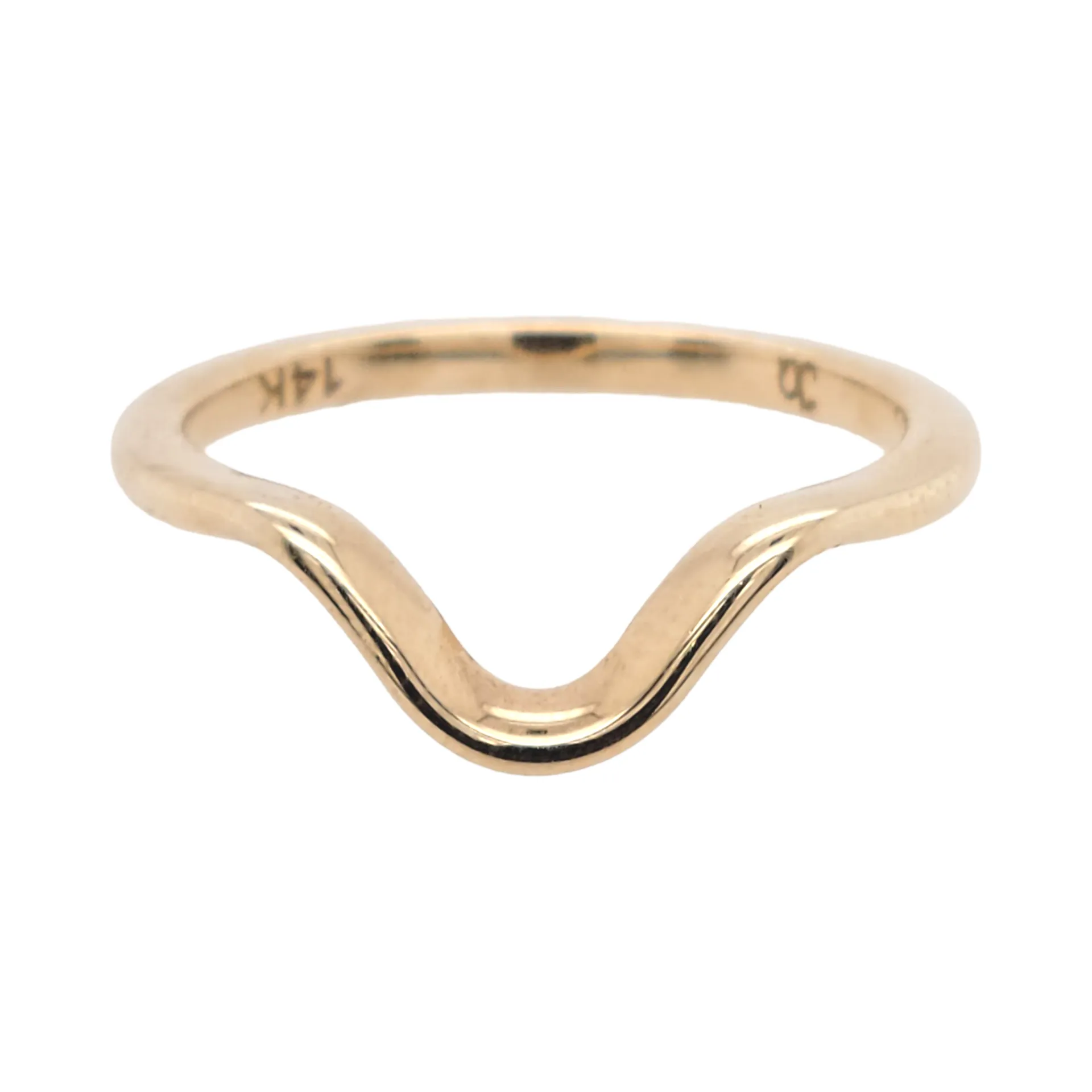 Domed Plain Curve Band