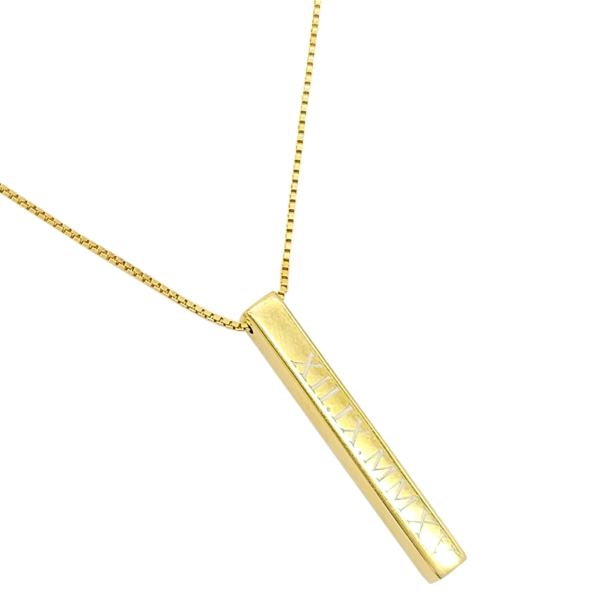 Dropdown Bar Necklace