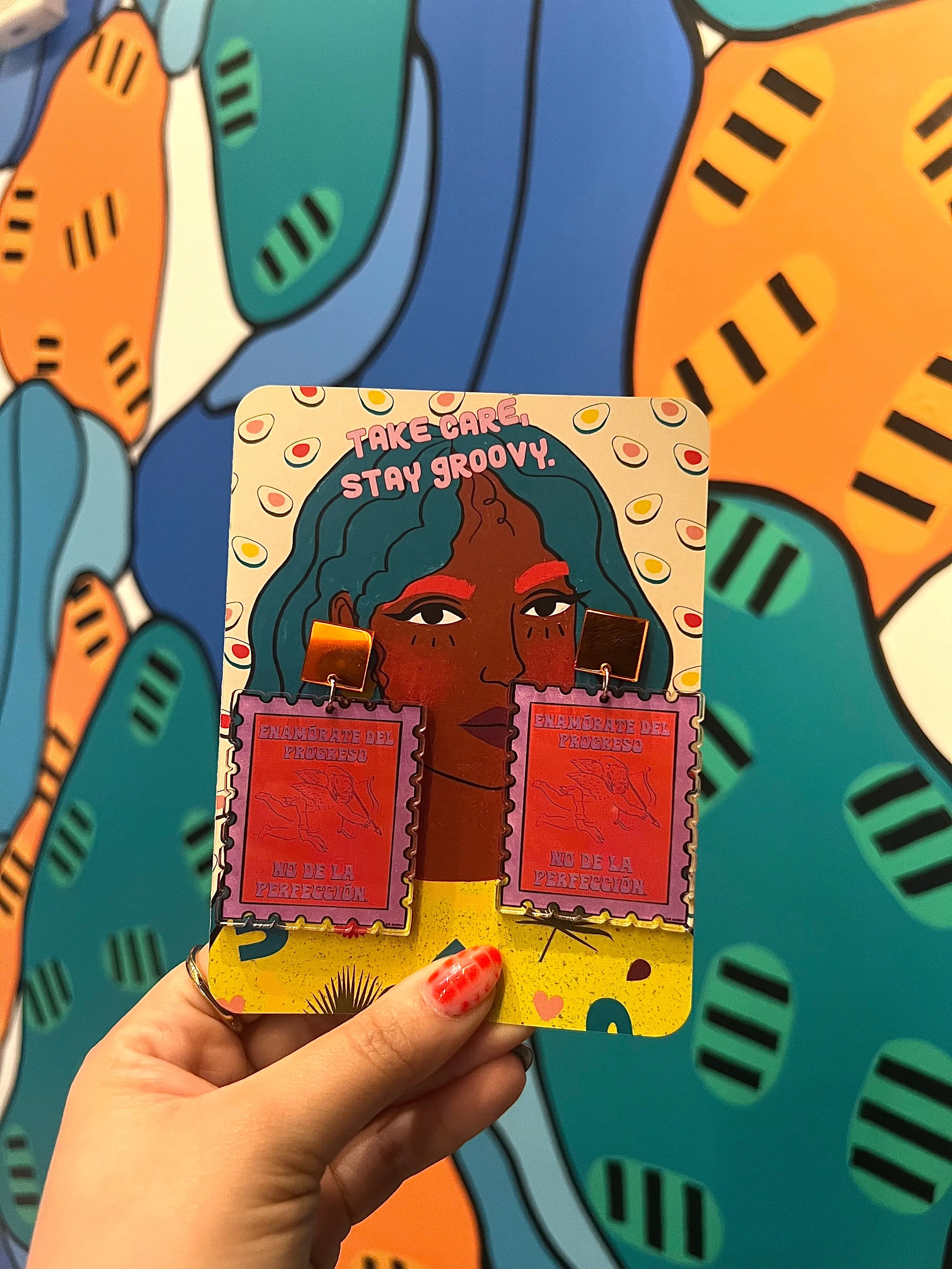 EG ATELIER- Earrings - Stupid Cupid Stamp 2