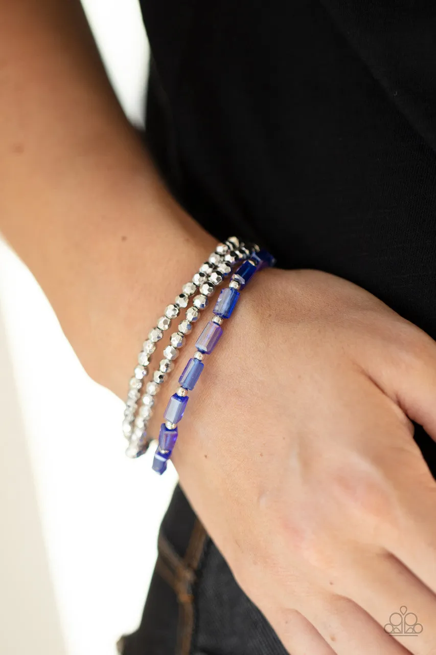 Elegant Essence Blue Paparazzi Bracelet