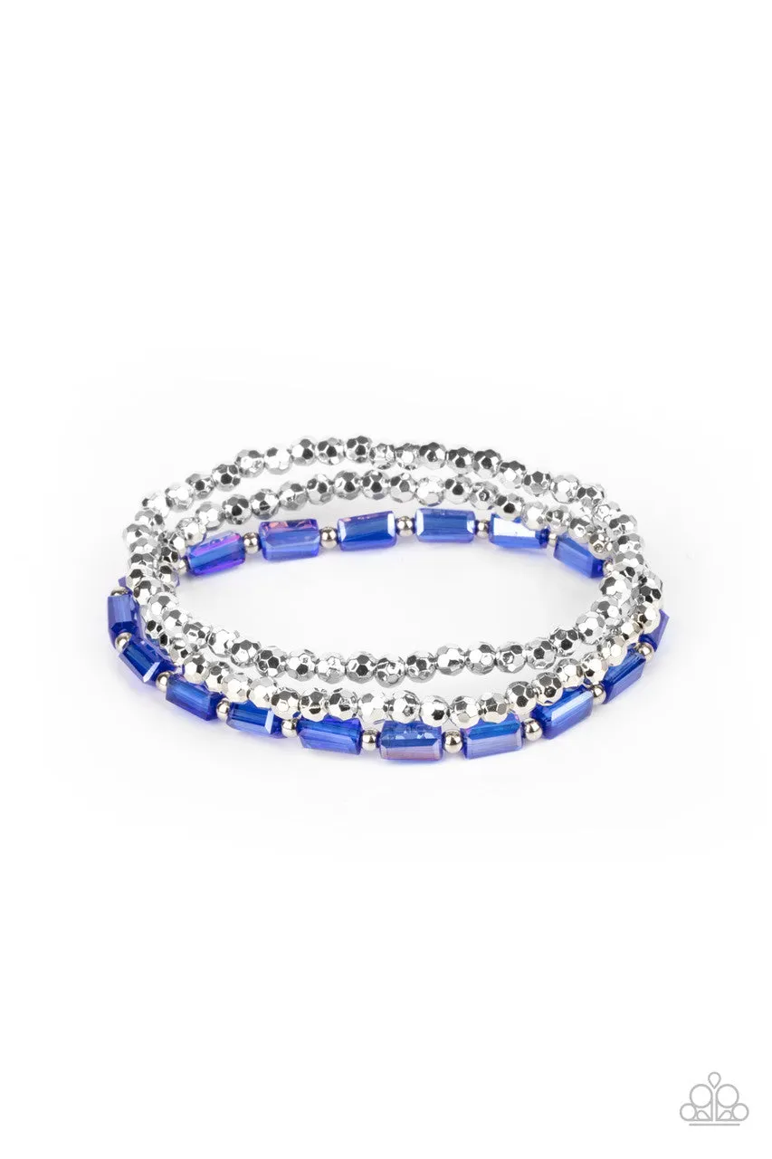 Elegant Essence Blue Paparazzi Bracelet