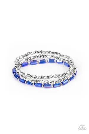 Elegant Essence Blue Paparazzi Bracelet