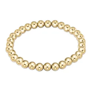 Enewton Extends- Classic Gold 6MM bead Bracelet
