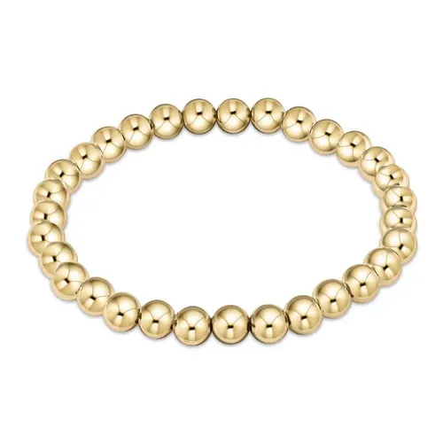 Enewton Extends- Classic Gold 6MM bead Bracelet