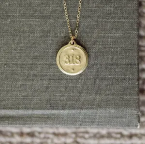 Ephesians 3:18 - 22" Petite Pendant Necklace