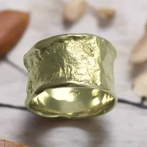 Etched Silver Band - Real Love.