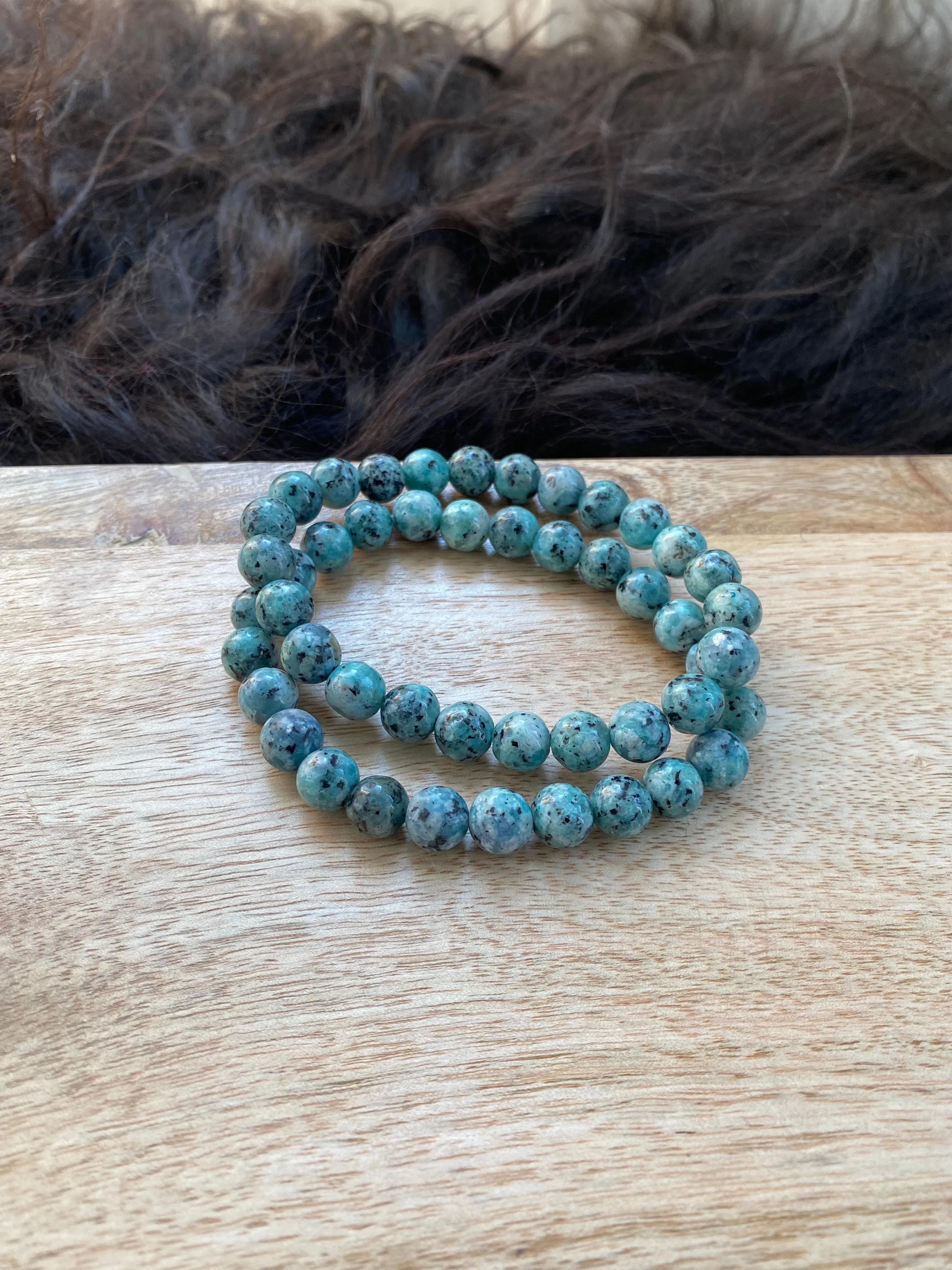 Evelyn Speckled Turquoise Bracelet