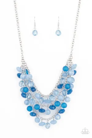 Fairytale Timelessness Blue Paparazzi Necklace