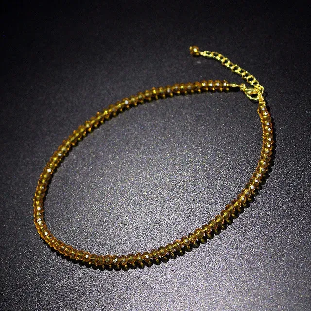 Fashion Brand Simple Black Beads Short Necklace Female Jewelry Women Choker Necklaces Bijoux Femme Ladies Party Necklace