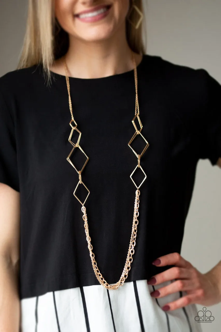 Fashion Fave Gold Paparazzi Necklace