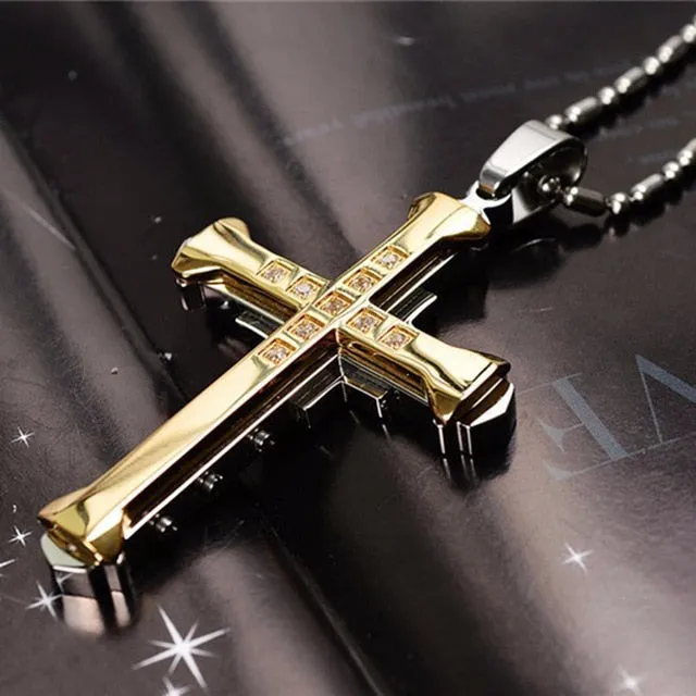 Fashion New Black Rectangle Pendant Necklace