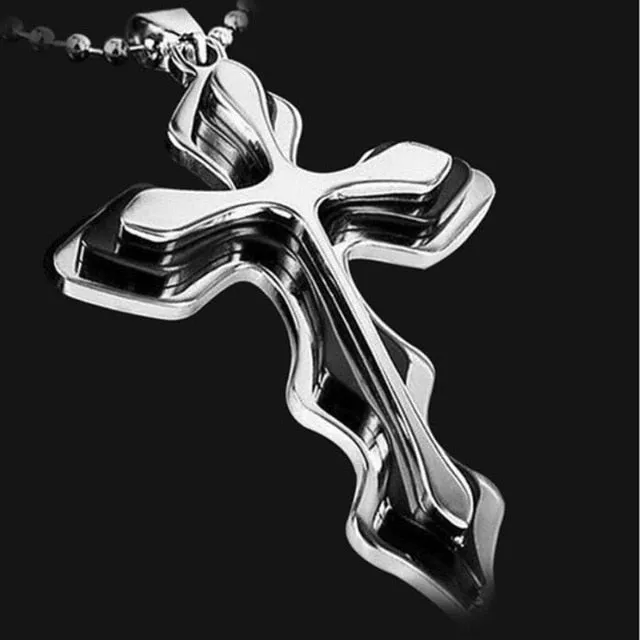 Fashion New Black Rectangle Pendant Necklace