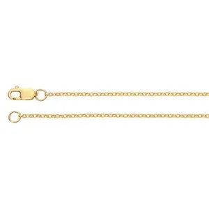 Flat Oval Cable Chain | 18 inch | 14K Gold-Filled