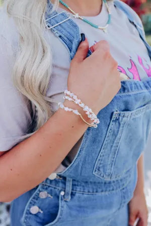 Geordi Bracelet Set - Marble