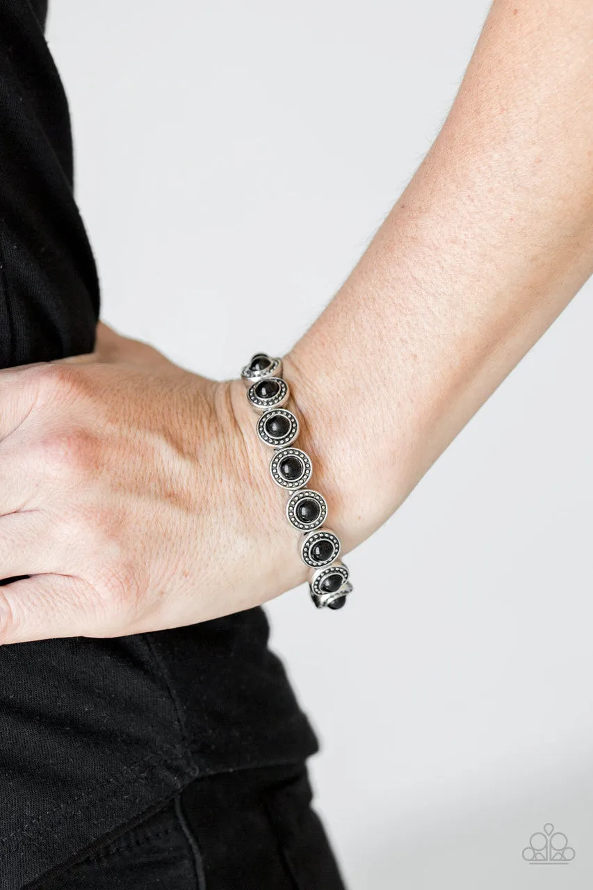 Globetrotter Goals Black Paparazzi Bracelet