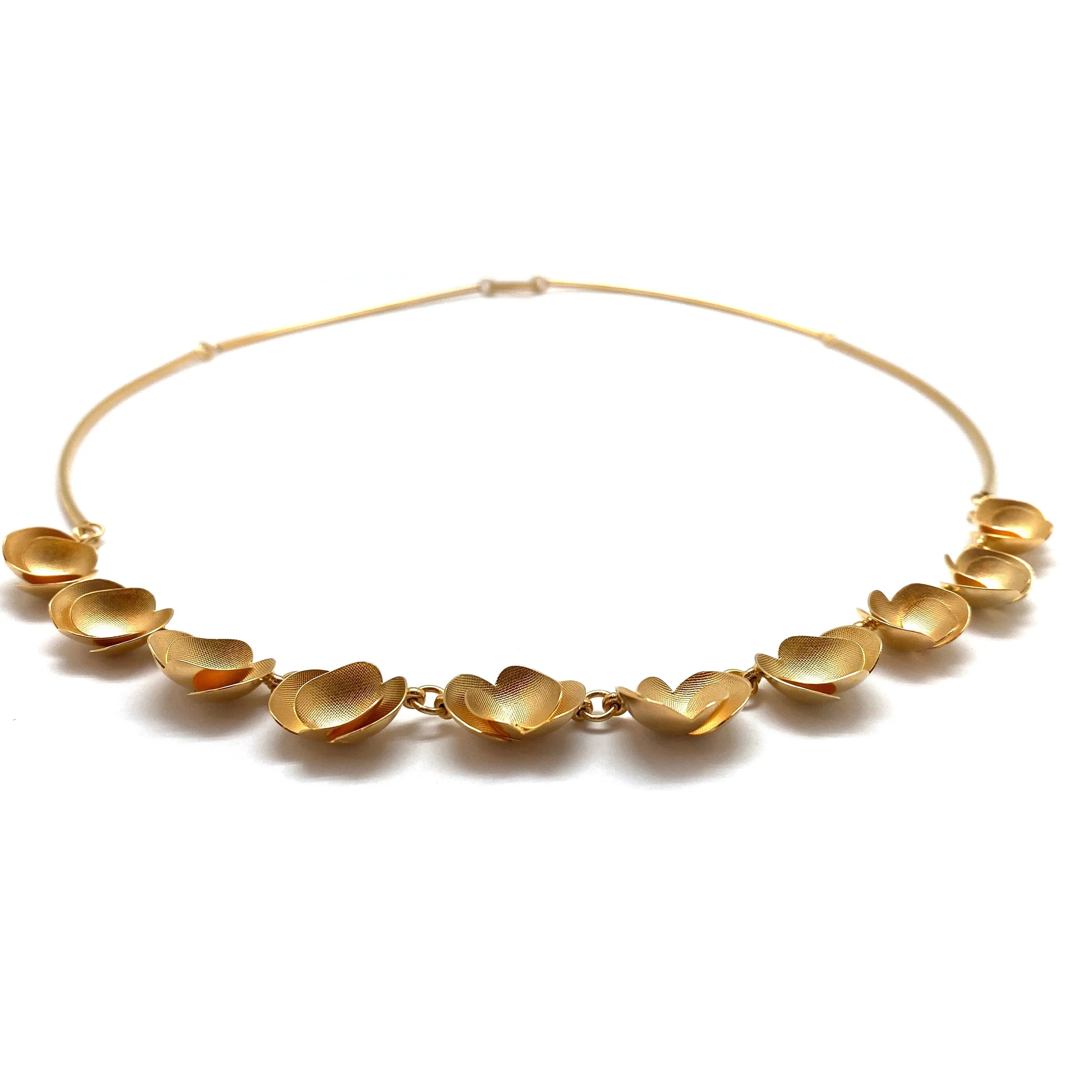 Gold Blossoms Necklace