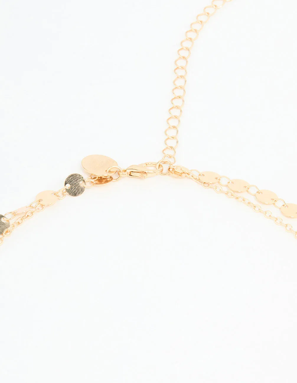 Gold Coin Layered Waist Chain