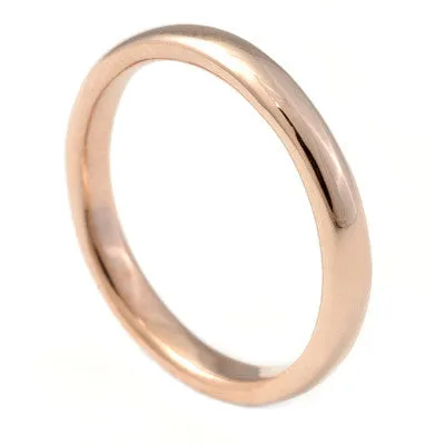 gold perfect band ring