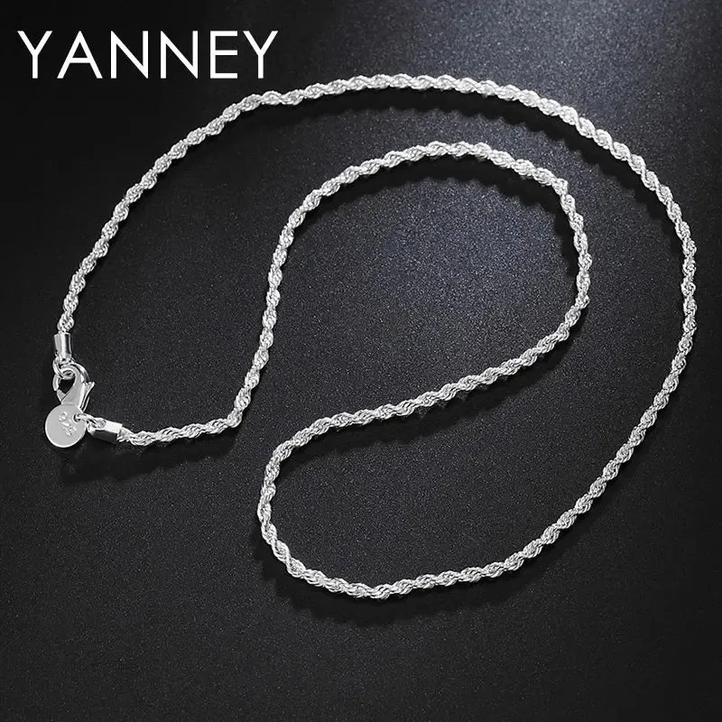 Gold-Plated Silver Chain Necklace