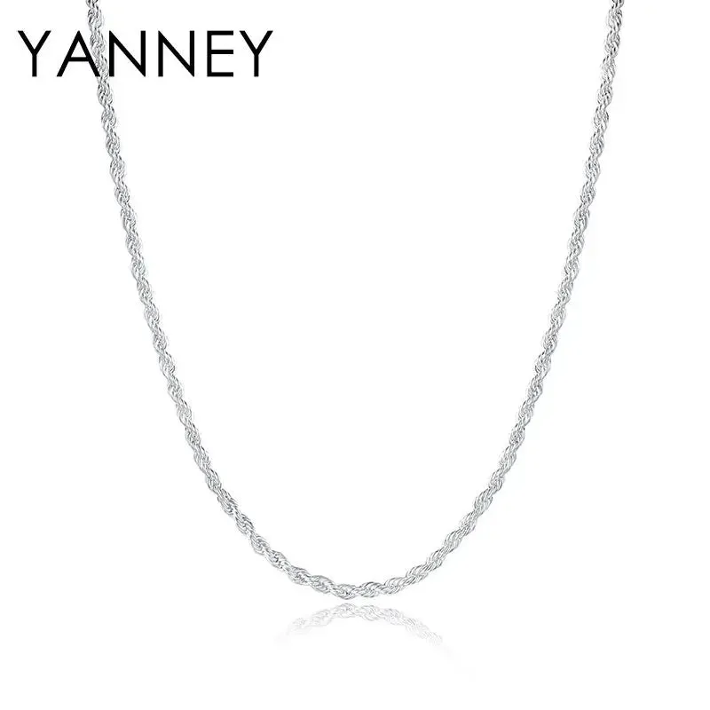 Gold-Plated Silver Chain Necklace