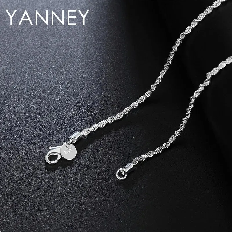 Gold-Plated Silver Chain Necklace