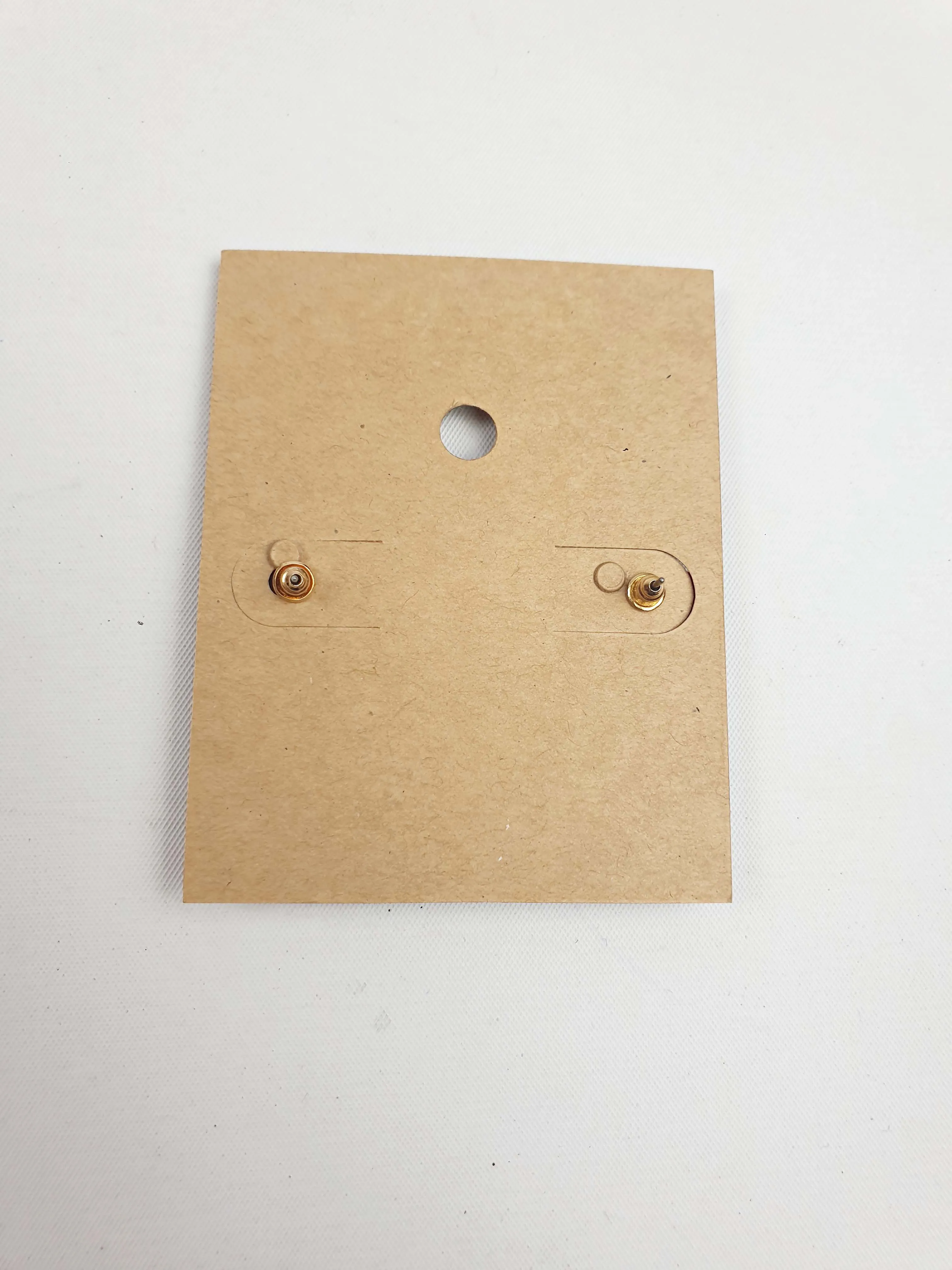 Gorman purple heart stud earrings