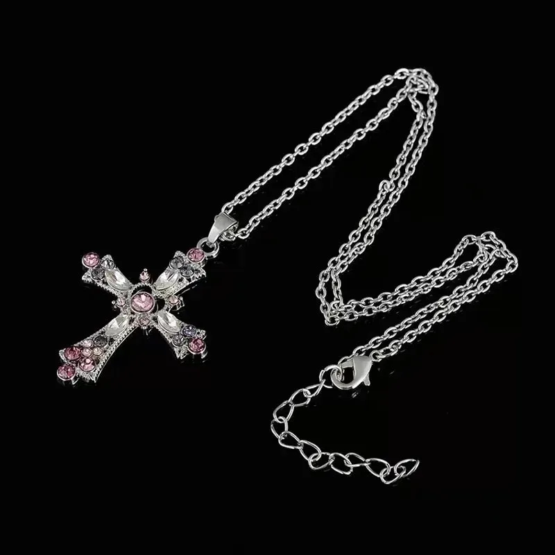 Gothic Large Cross Necklace