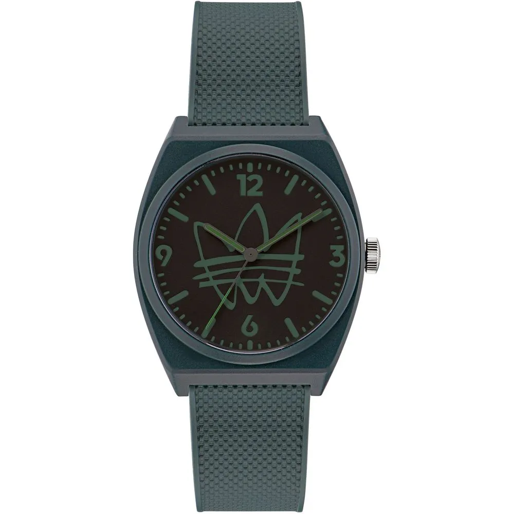 Green Silicone Watch
