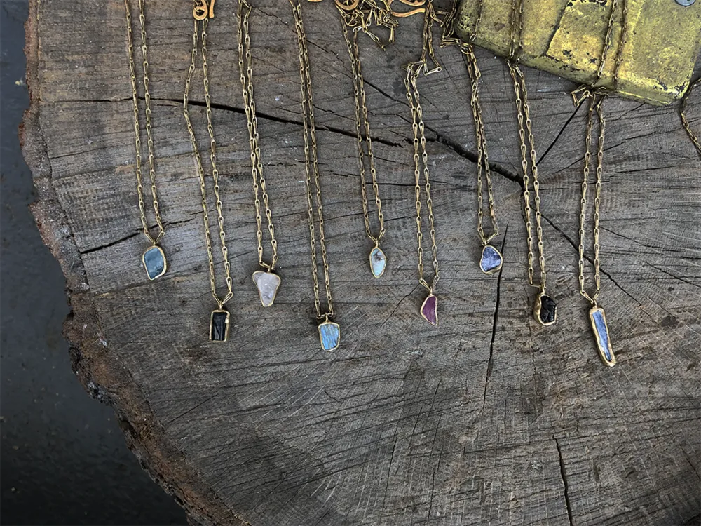 Guardian Pendant - Aquamarine