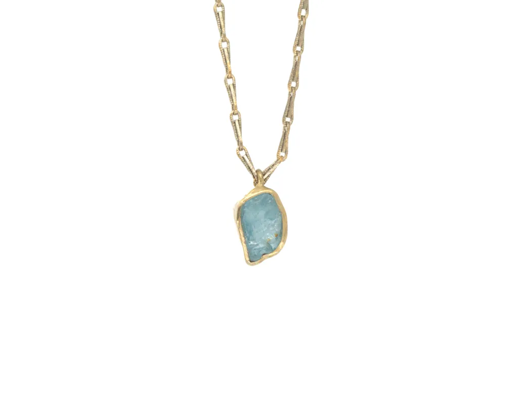 Guardian Pendant - Aquamarine
