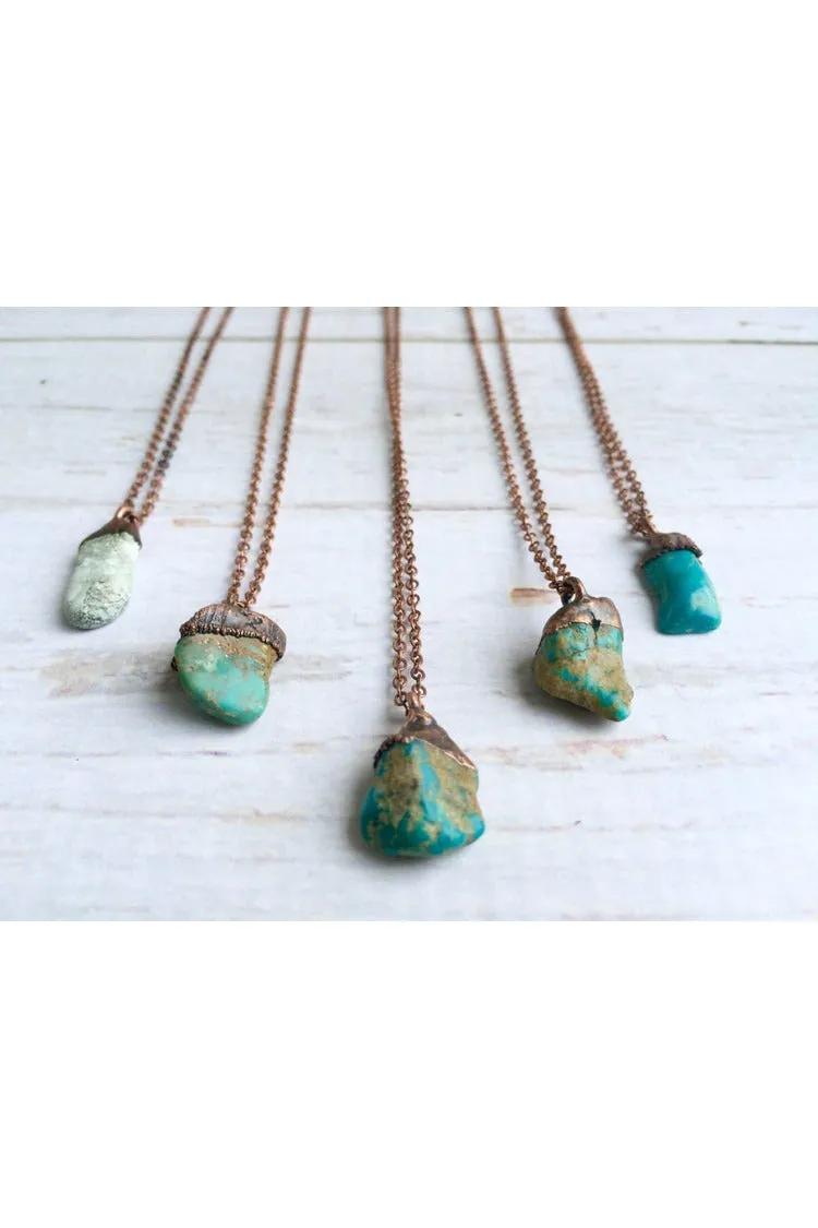 Hawkhouse - 18" American Turquoise Pendant