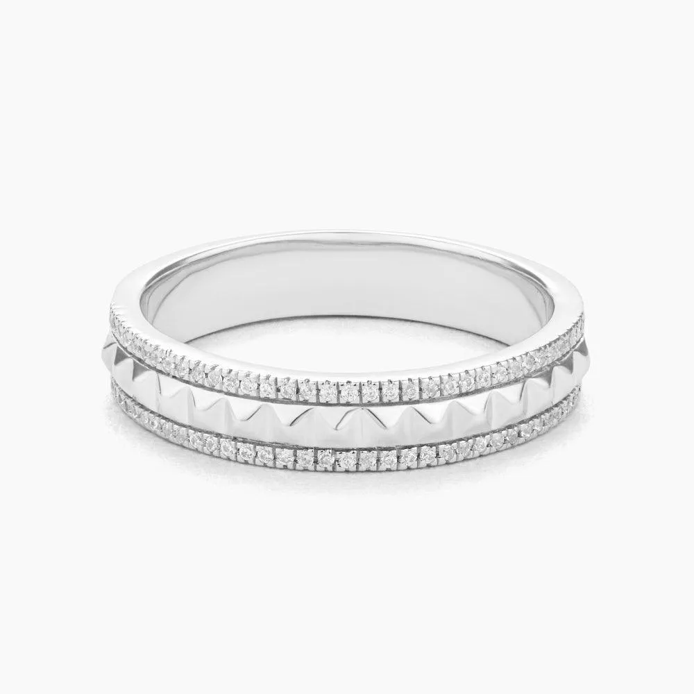 Hello Spring, Pyramid Stackable Ring