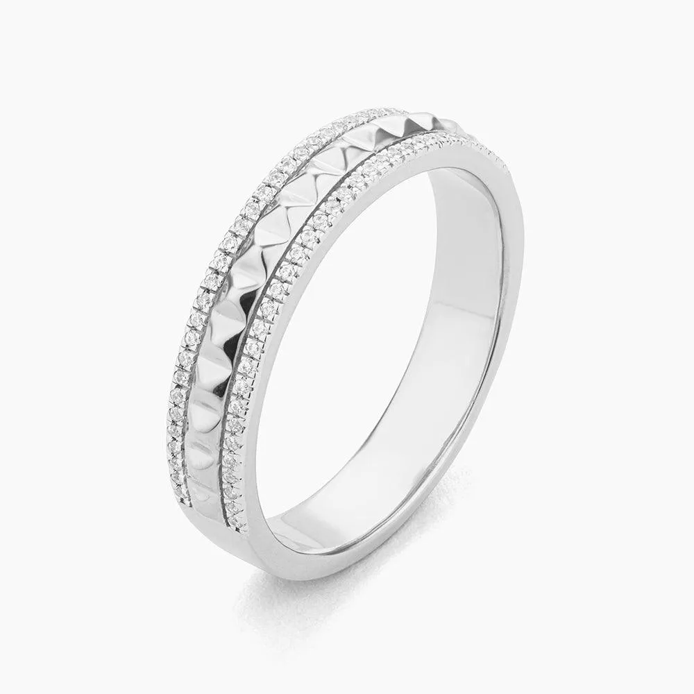 Hello Spring, Pyramid Stackable Ring