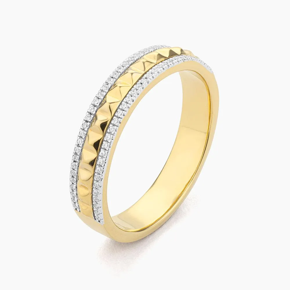 Hello Spring, Pyramid Stackable Ring