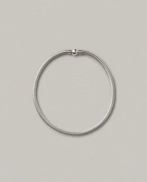 hemisphere necklace in silver