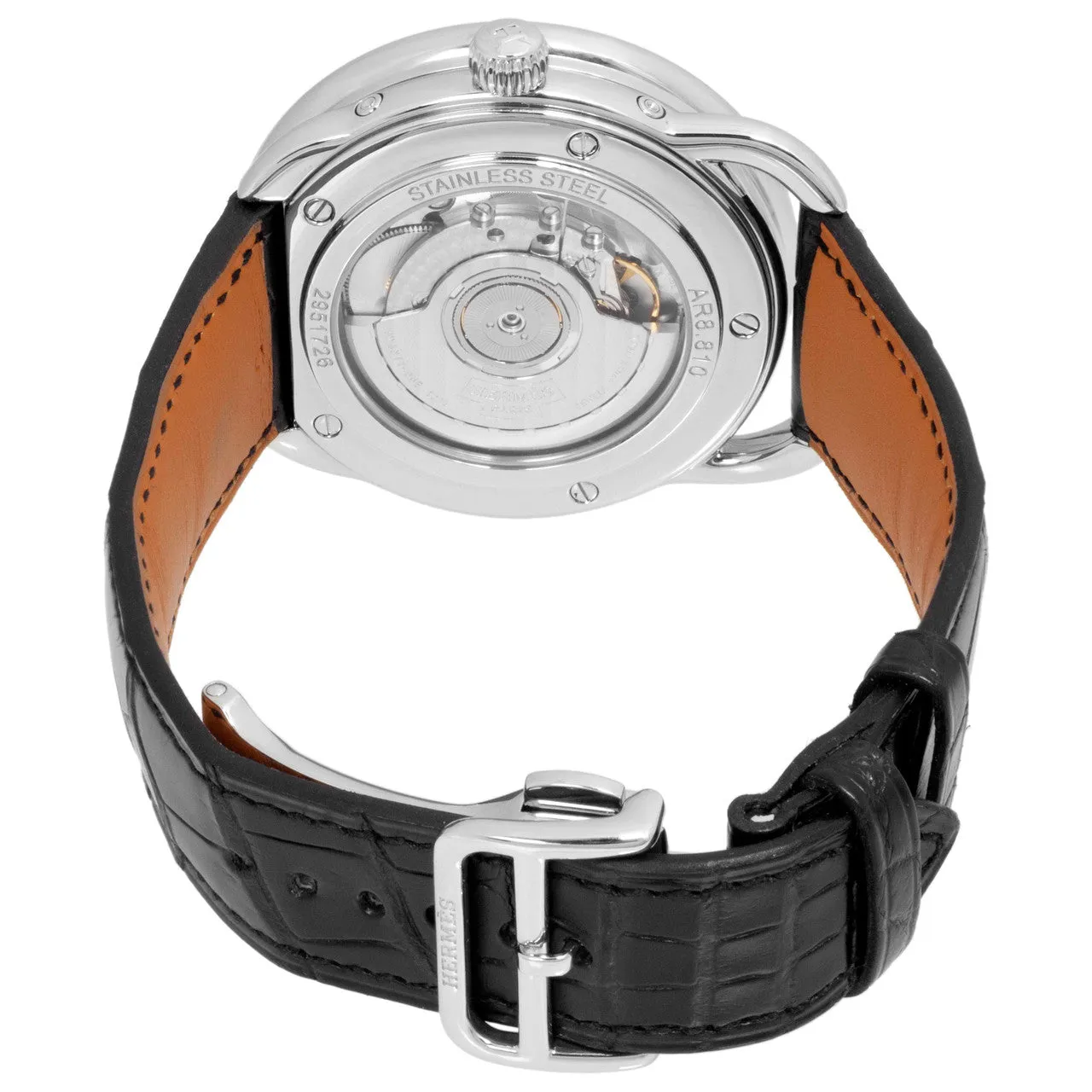 Hermes Stainless Steel 43mm Arceau Grande Lune W036756WW00