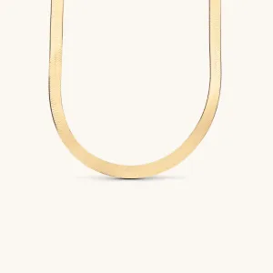 Herringbone Snake Chain Necklace