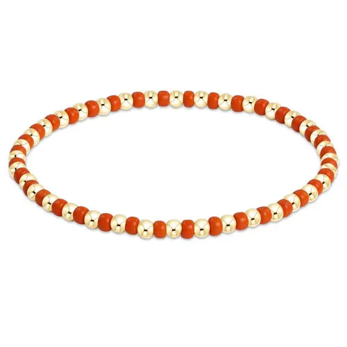 Hope Grateful Bracelet - Bright Orange