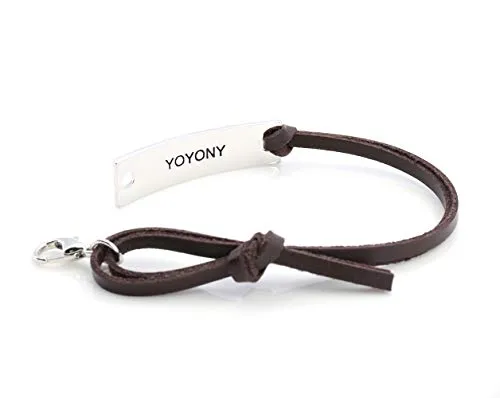 Inspirational Leather Bracelet for Women