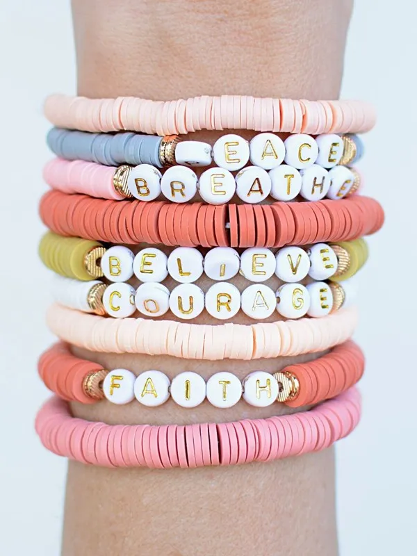 Inspirational Stack Bracelets