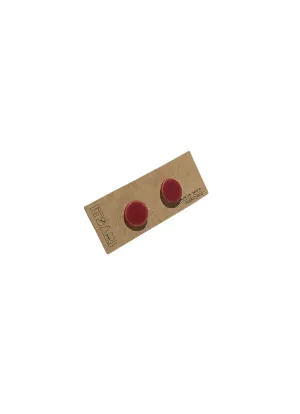 ITSARI- Studs - Terracotta Circles
