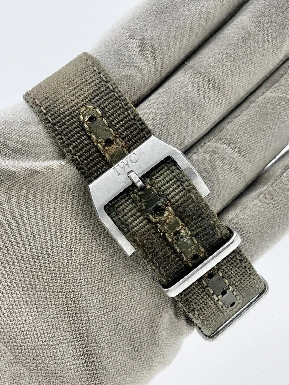 IWC Pilot's Spitfire Automatic Steel Mens Strap Watch Date IW326801 B&Ps