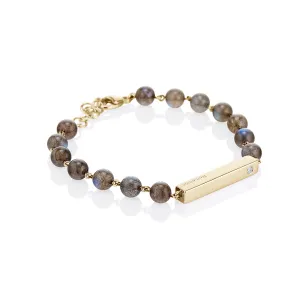 Labradorite Beaded Bracelet