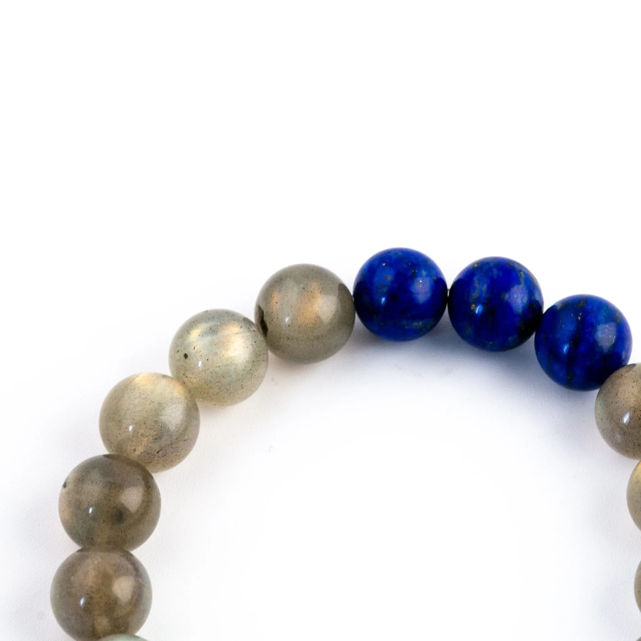 Labradorite Beaded  Bracelet
