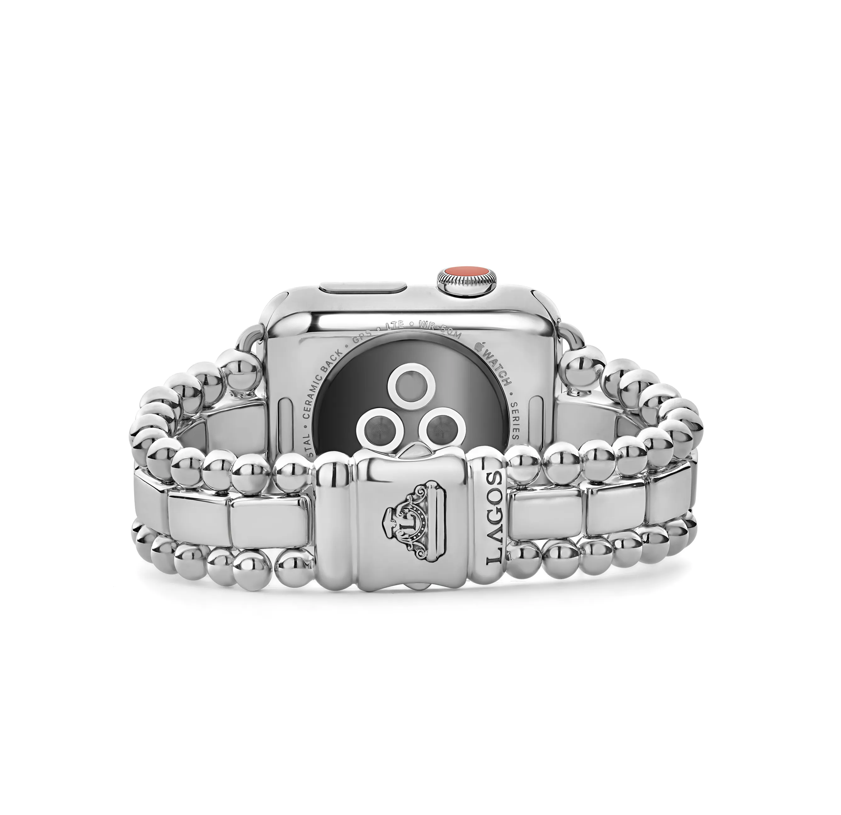 LAGOS Smart Caviar Stainless Steel Link Watchband, 38mm